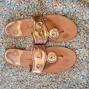 Jack Roger's Rose Gold Sandals